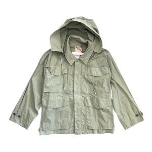 Zara SRPLS‎ Surplus Lightweight Parka Jacket Green L / XL Military Army Utility